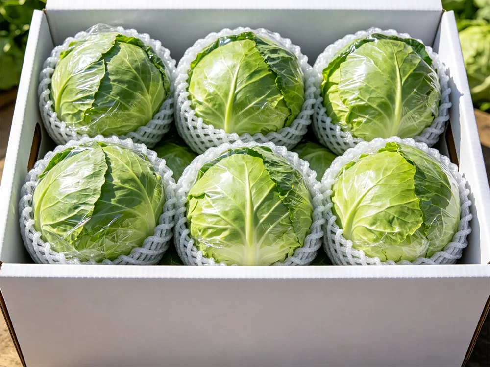 Export Grade Packed Cabbage