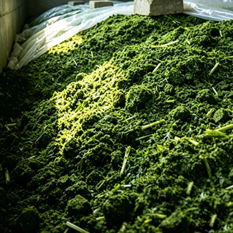 長期発酵コーンサイレージ